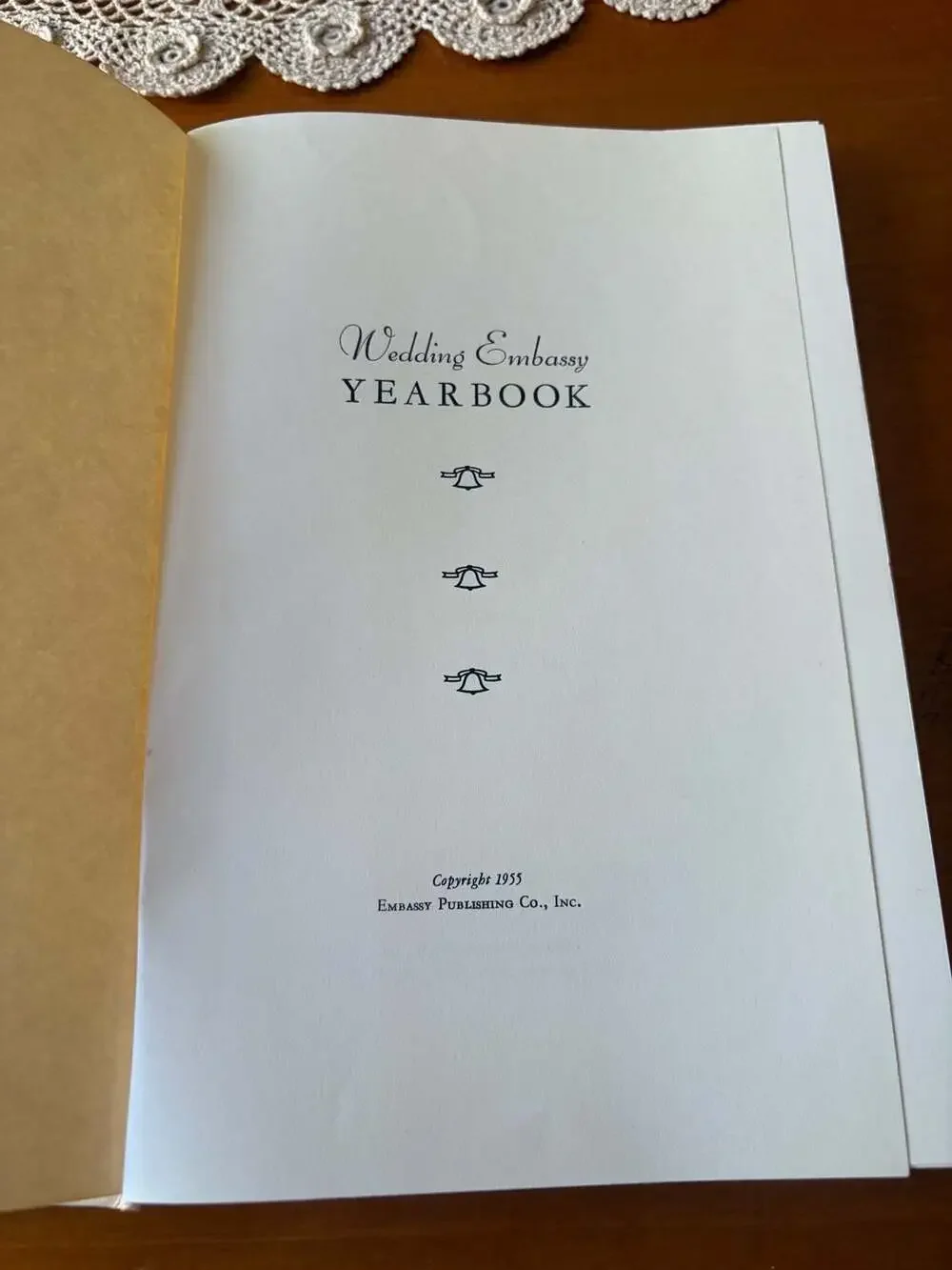 Vintage 1955 Wedding Embassy Yearbook Marston's San Diego Planning Guide Book